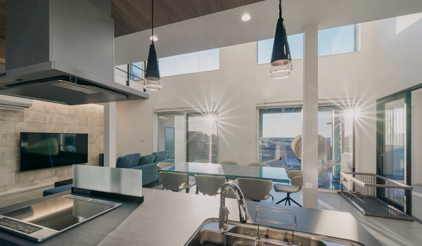 内装にも設備にもこだわった贅沢な空間